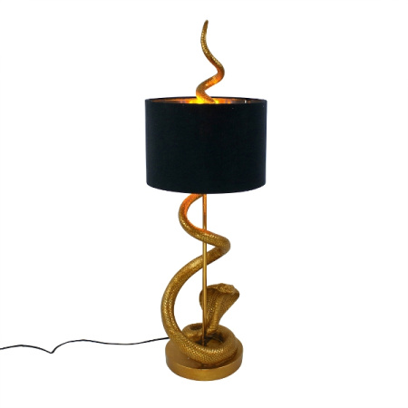 Лампа настольная змея Kaara 79см