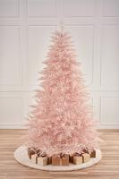 Ель искусственная литая Розовая 2,1м