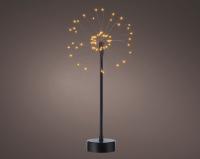 Светодиодное украшение Полярная звезда на подставке 40см