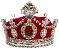 Декор на ёлку Корона 16,5см