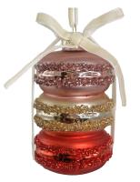 Игрушка на ёлку Макарони 8см 67048