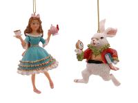 Игрушка на ёлку Алиса / Кролик 16441