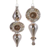 Игрушка на ёлку Сосулька 20см BG50011