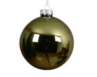 Шар на ёлку 15см золотой 100243