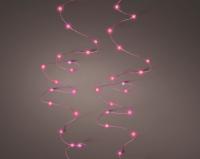 Светодиодная гирлянда Micro 240 розовых LED огней 12м