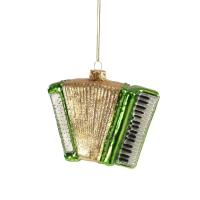 Игрушка на ёлку Аккордеон 9,5см