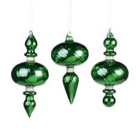 P30508 Ёлочная игрушка Сосулька 15см 