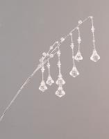 Ветка с кристаллами 68см 14669