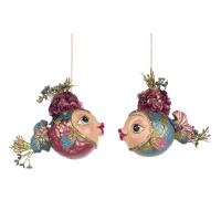 Игрушка на ёлку Рыбка 12,5см B88006