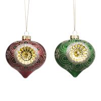 P30895 Игрушка на ёлку Луковка Рефлектор 8см