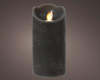 Свеча светодиодная 15см графит 486765