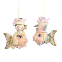 Игрушка на ёлку "Сладкая" рыбка 10см B88151