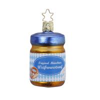 Игрушка на ёлку Баночка горчицы 6,5см