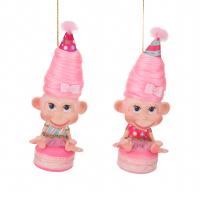 Игрушка на ёлку Карамельная обезьянка 16см B87465