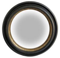 Выпуклое зеркало в деревянной раме 49см 61075