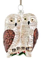 Игрушка на ёлку Совы 10см 69995
