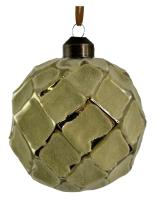 Шар на ёлку Ромбус 8см 67144