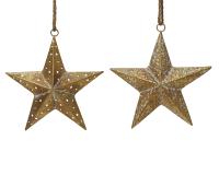 Новогодний декор Звезда 24см 381370