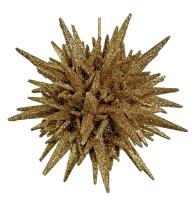 Украшение на ёлку 3D звезда 15см 66614