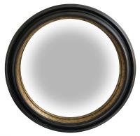 Выпуклое зеркало в деревянной раме 63см 61076