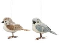 Игрушка на ёлку Птичка 14см 740716