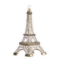 Игрушка на ёлку Эйфелева башня 17см PG20022