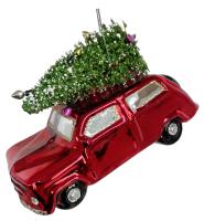 62904 Игрушка на ёлку Машинка 13см