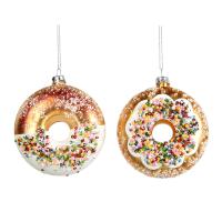 Игрушка на ёлку Пончик 15см