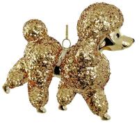 Игрушка на ёлку Пудель 11см 70213