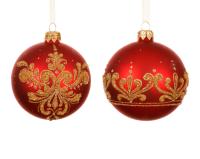 Набор шаров на ёлку 8см 6шт 050851