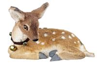 Фигурка Оленёнок с колокольчиком 25см 70732