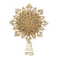 SP20598 Наконечник на ёлку Снежинка 33см