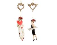 Игрушка на ёлку Арлекино 18см 398543