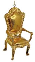 Игрушка на ёлку Золотое кресло 9см 65557