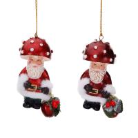 Игрушка на ёлку Санта-грибок 8,5см B87413