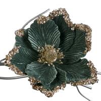 FL18505 Цветок Магнолии на клипе 25см