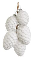 Украшение на ёлку Связка шишек 5шт 16см 65760