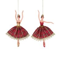 Игрушка на ёлку Балерина 17см MO96454