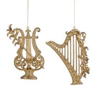 Игрушка на ёлку Музыкальные инструменты 13см TR20642