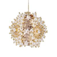 Шар на ёлку Жемчужные звезды 8см IF10279