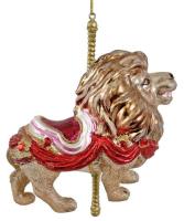 Игрушка на ёлку Лев 15см 70209