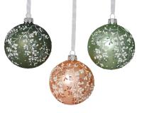 Набор шаров на ёлку 8см 6шт 050885