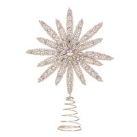 Наконечник на ёлку Снежинка 35см TR20486