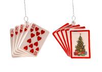 Игрушка на ёлку Карты 12см 16221