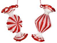 Игрушка на ёлку Конфета 13см 2 вида 65962