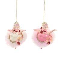 Игрушка на ёлку Балерина-пампушка 14,5см B87360