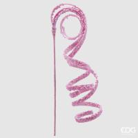 686048.520 Декоративная спираль на вставке 120см розовая