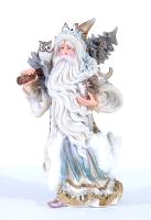 Фигурка Санта с ёлочкой 21см 12984