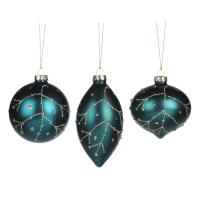 Красивые Шары на ёлку 8см