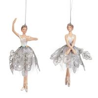 MO95236 Игрушка на ёлку Балерина 17см